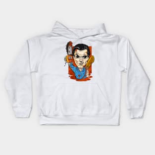 Pop Culture Caricature #22 - Ash Kids Hoodie